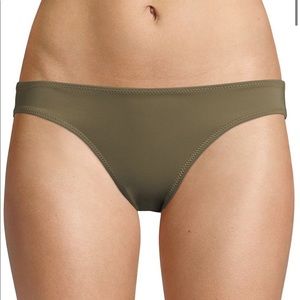 Solid & Striped Elle Bikini Bottom In Olive